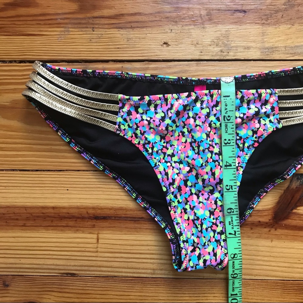 Victoria's Secret Multi-Colored Bikini, EUC, M - Picture 9 of 15